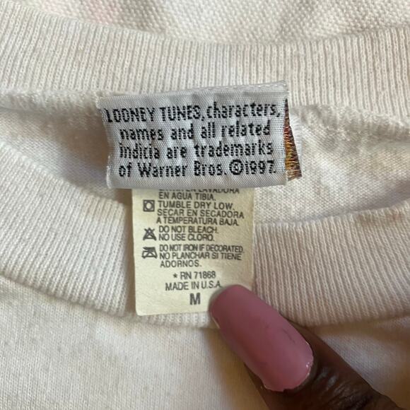 Vintage Looney Tunes Girl's Tweety Bird Shirt Size Medium - Picture 8 of 10